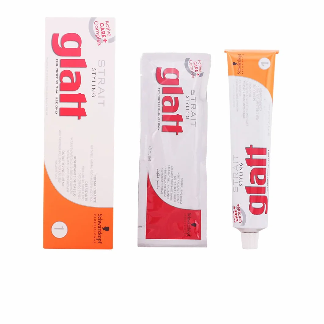 Schwarzkopf Strait Styling Glatt Nº1 Lote Crema 1x82 ml Balsamo 2x40 ml