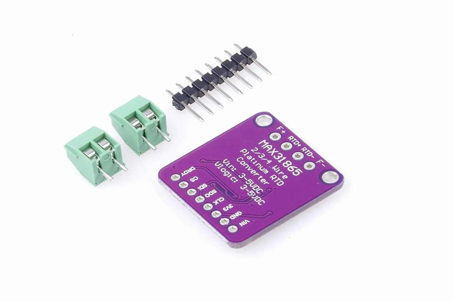 DollaTek PT100 PT1000 MAX31865 RTD Módulo Amplificador Sensor Temperatura Termopar