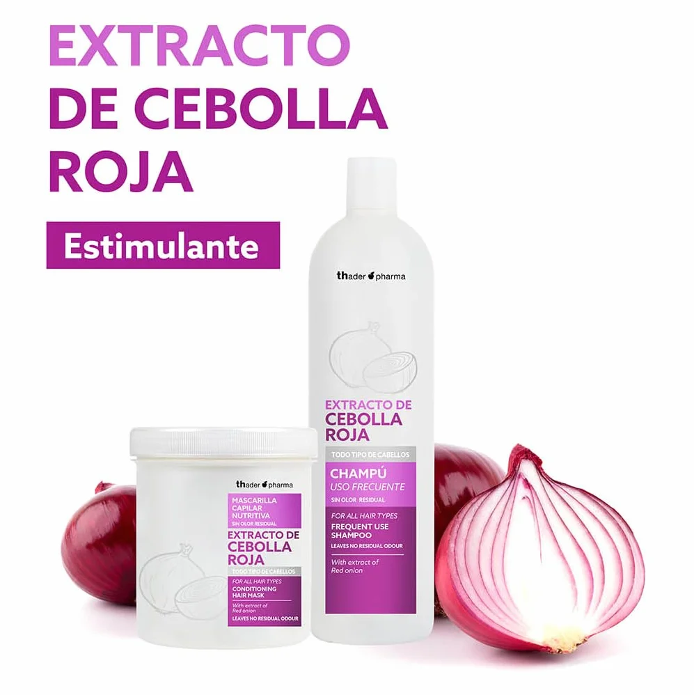 Thader Pharma Mascarilla extracto de Cebolla Roja 700 ml