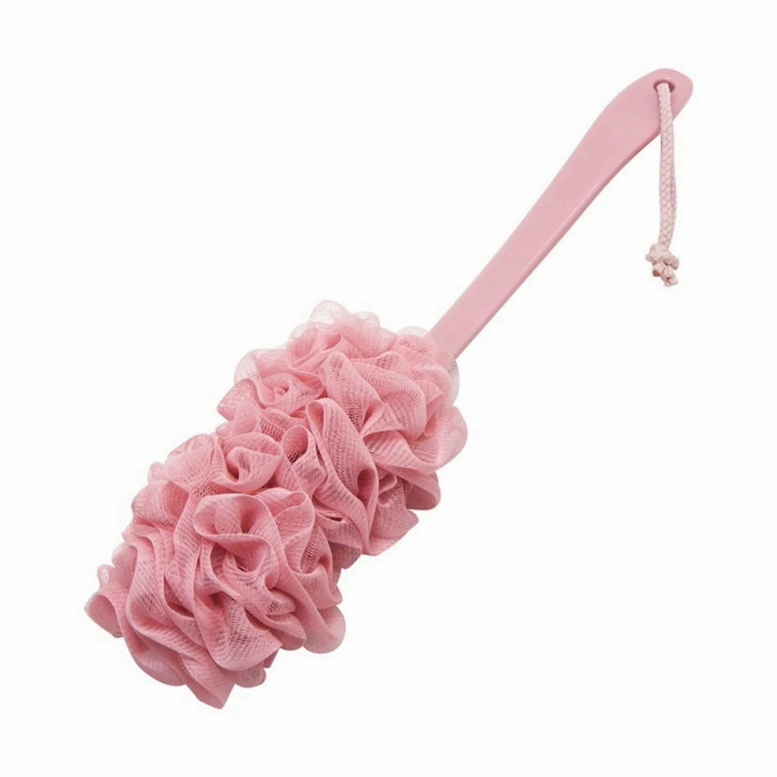 Interpretación de la quiromancia en la Ducha, Accesorios de baño monótonos multifuncionales adecuados para Regalos, Cepillo de baño Birthda (Color: Beige) (Rosa)