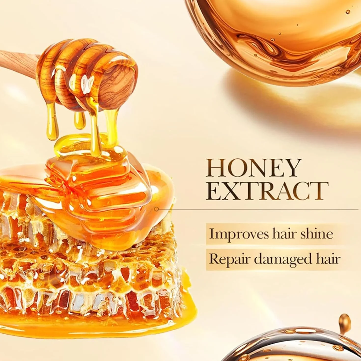 Perfume para cabello de mujer con feromonas, spray nutritivo e hidratante de miel