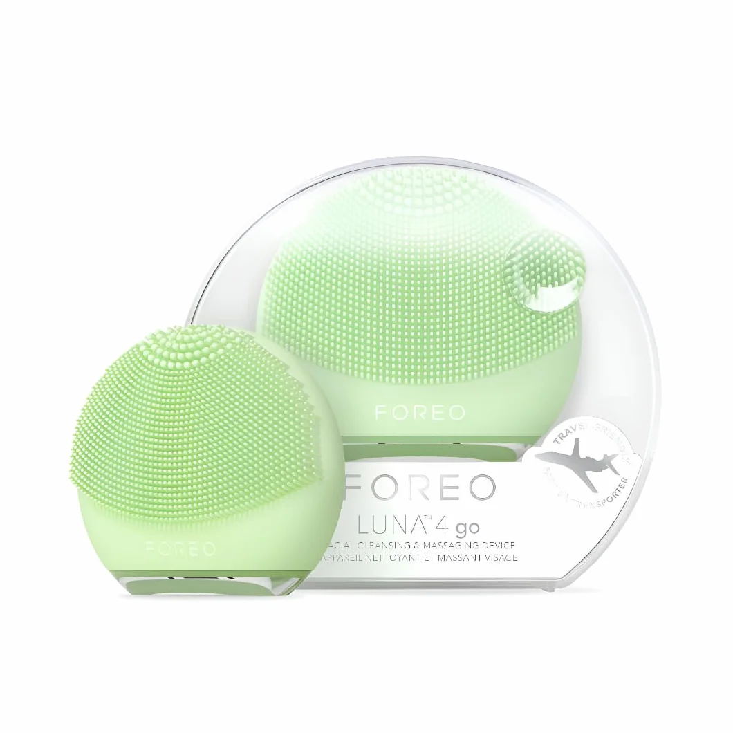 FOREO LUNA 4 go Cepillo de limpieza facial y masajeador facial reafirmante