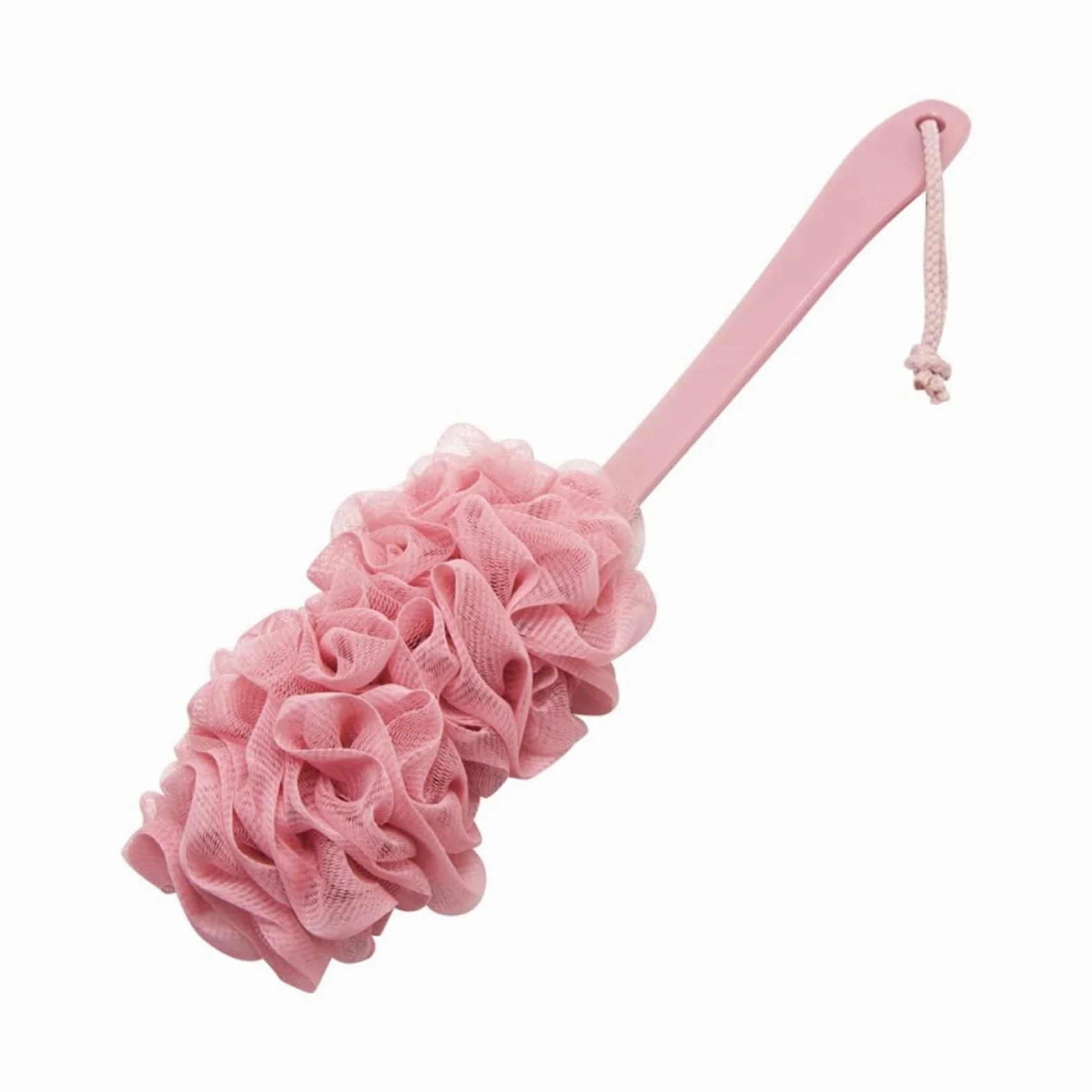 Interpretación de la quiromancia en la Ducha, Accesorios de baño monótonos multifuncionales adecuados para Regalos, Cepillo de baño Birthda (Color: Beige) (Rosa)