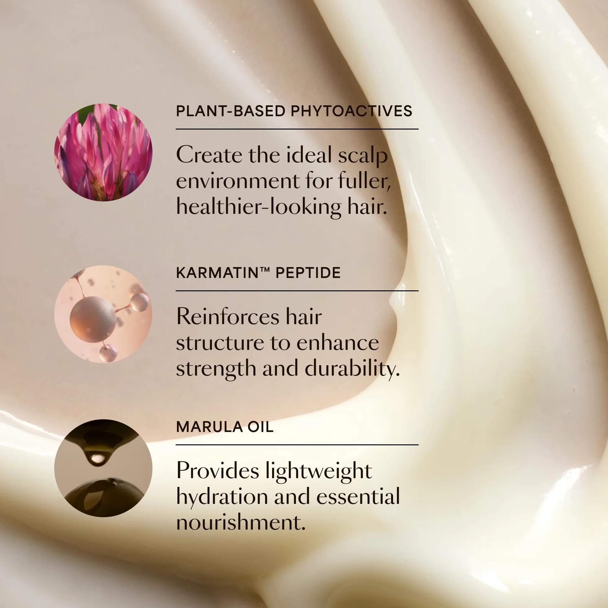 VEGAMOUR GRO Acondicionador revitalizante para cabello más grueso y completo, 22 ml