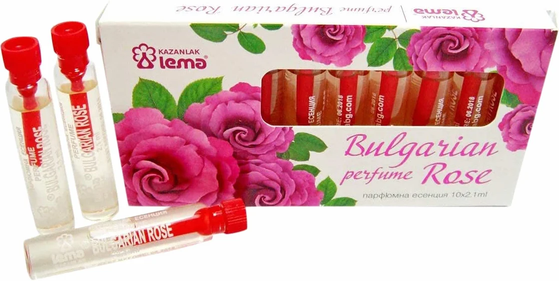 Olejek z róży bułgarskiej 10 x 2,1 ml prezent