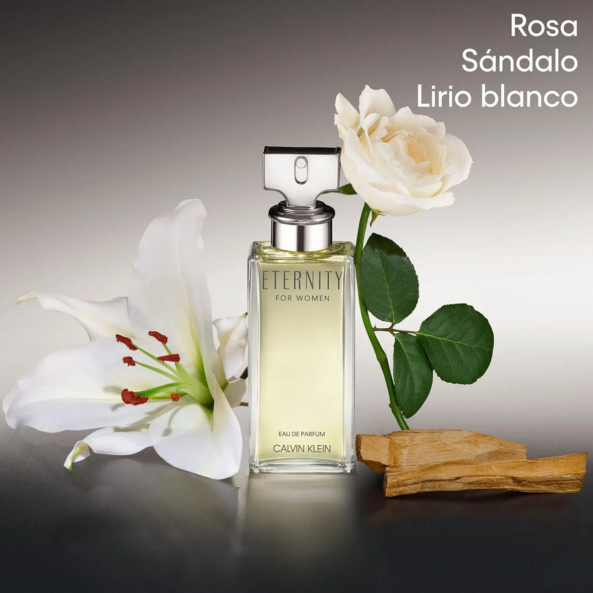 CALVIN KLEIN EVERYONE Eau de Parfum para mujer floral bergamota lirio blanco larga duración