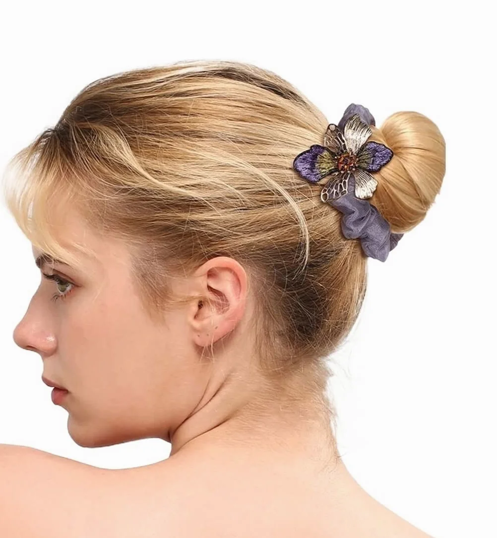 Coleteros Pelo Mujer Gomas Anillo De Iris Para El Cabello, Banda Goma Para, Coleta Gruesa Para Mujer, Accesorios Para Scrunchies Accesorios