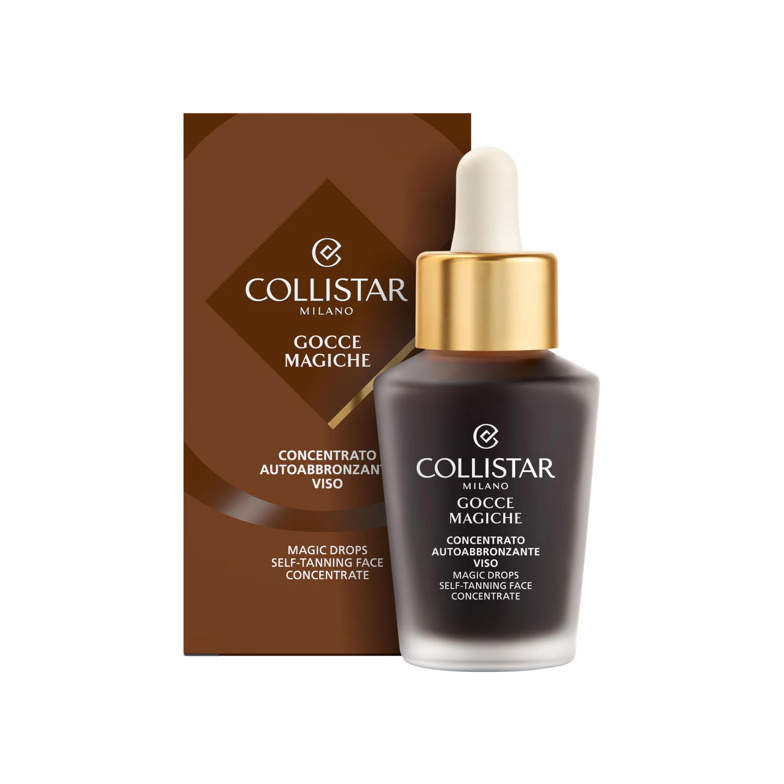 Collistar Gotas Mágicas Rostro Concentrado Autobronceador Efecto Rápido Bronceado Intenso 30 ml