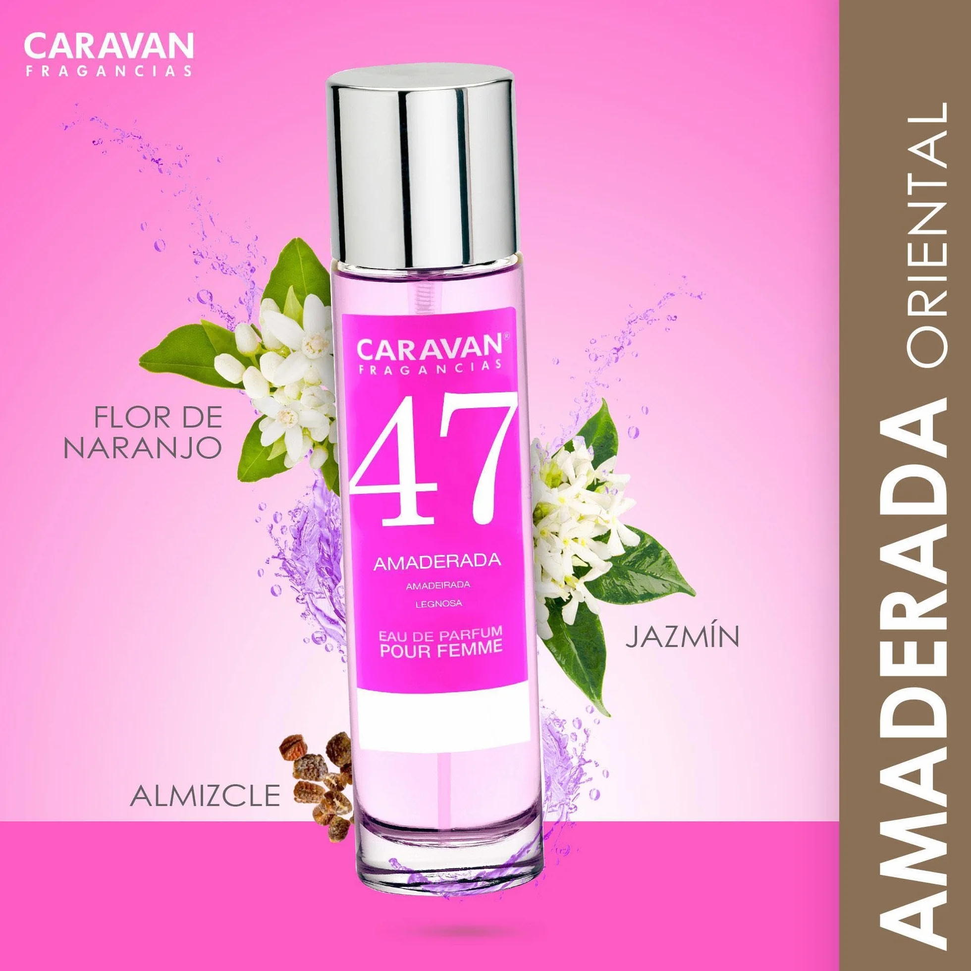 Caravan Perfume de Mujer Nº5 150 ml + Set 10 Viales Fragancias Femeninas