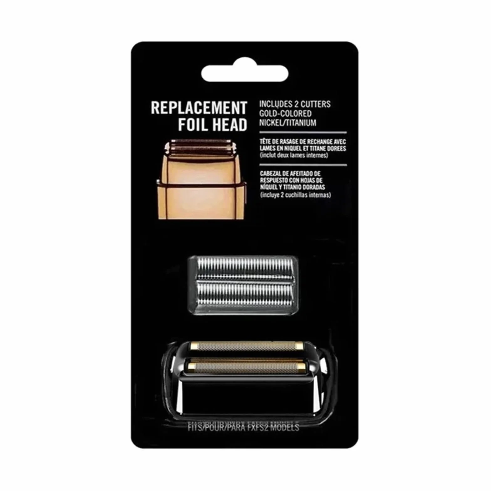 BaByliss PRO Barberology Cabezal De Repuesto Y Cuchillas Compatibles FXFS2G FXFS2