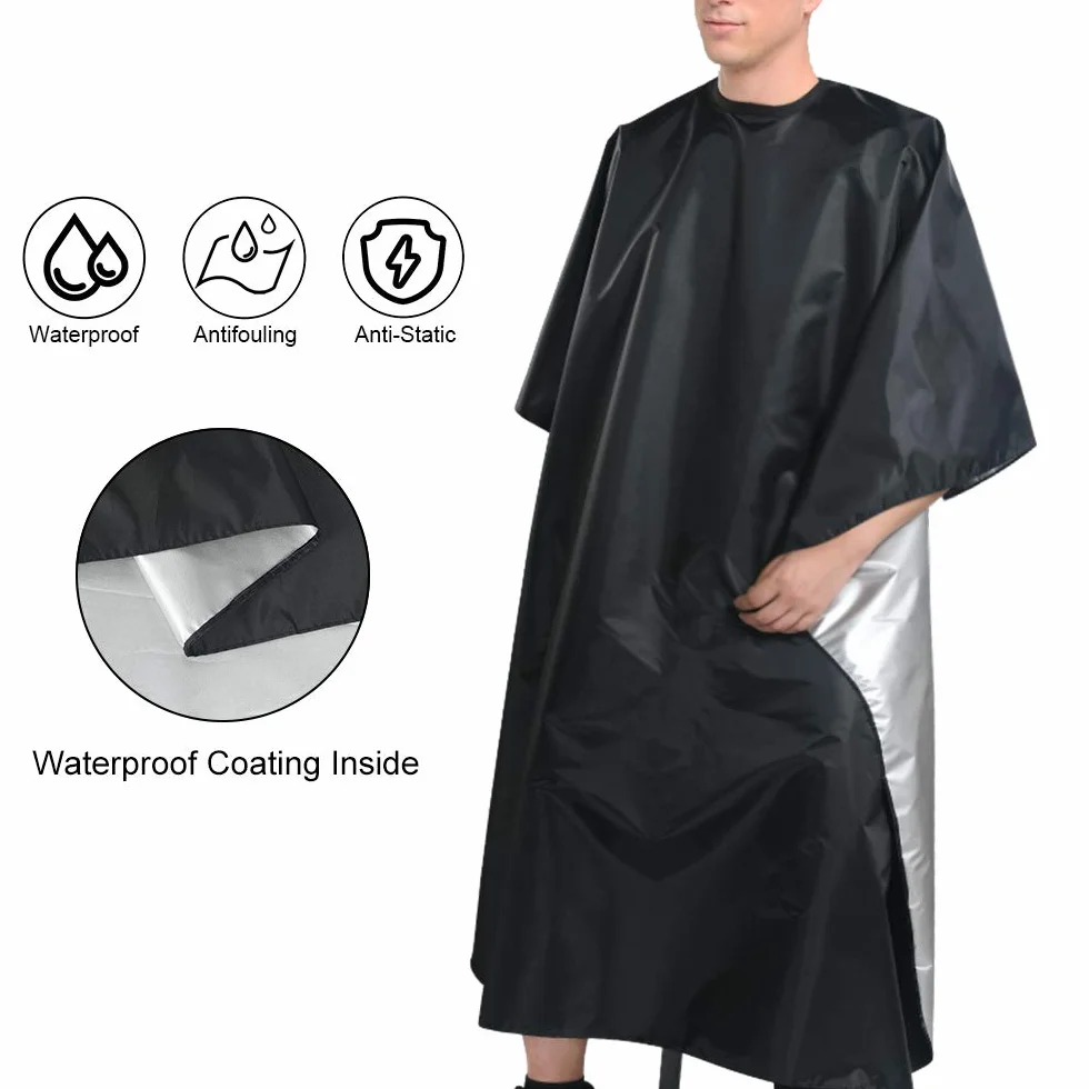 URAQT Capas para Peluqueria Impermeable de Cuerpo Entero Profesional