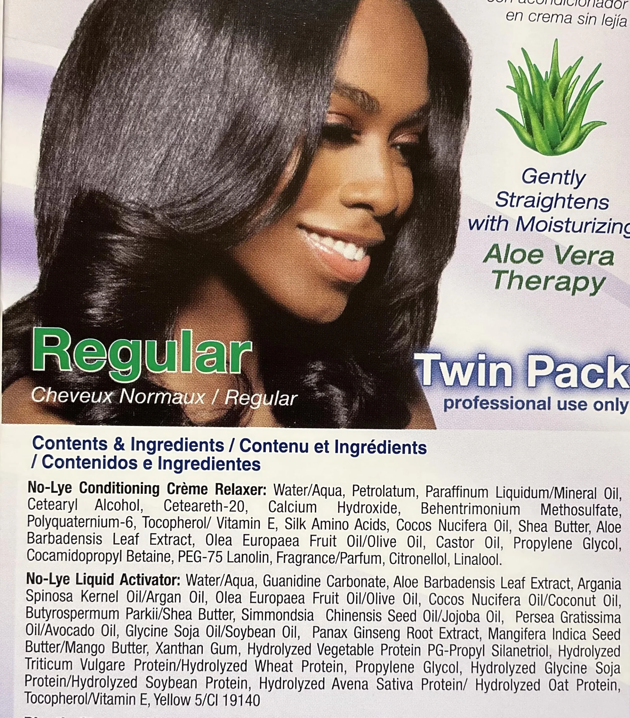 Gentle Relaxer Regular Twin Pak No-Lye