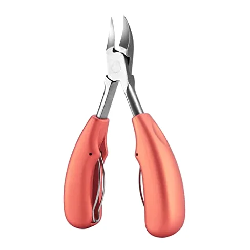 Cortador de uñas encarnadas para uñas gruesas, cortaúñas profesional con herramienta de corrección para piel muerta y eliminación de suciedad, herramienta de cuidado de pedicura, 13 cm