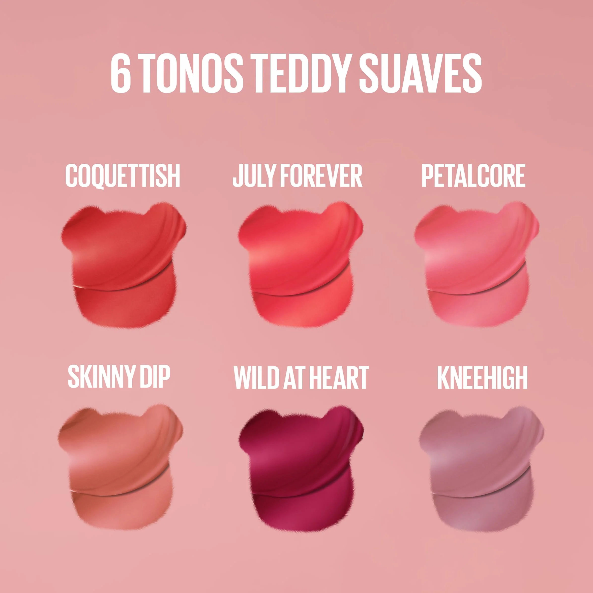 Maybelline New York Super Stay Teddy Tint, Textura Suave e Intensidad Modulable, Tono Kneehigh 55