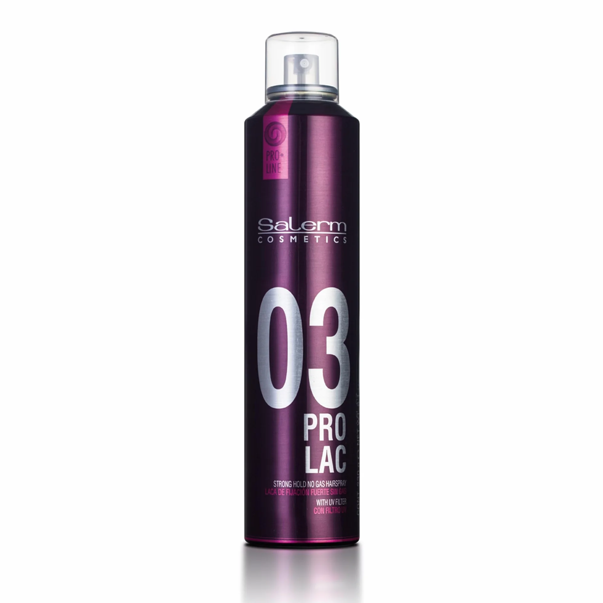 SALERM Pro Line Hair Spray 03 300 ml Fijación Fuerte con Filtro Solar UV Anti Humedad