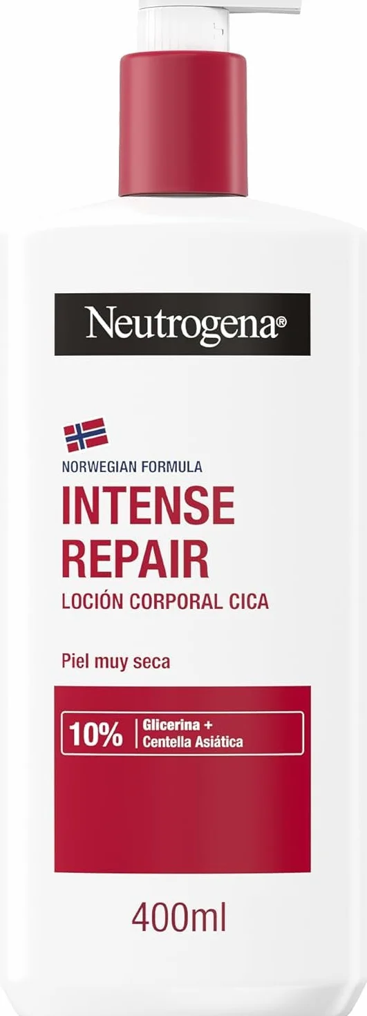 Neutrogena Fórmula Noruega Loción Corporal CICA Reparación intensa 400 ml