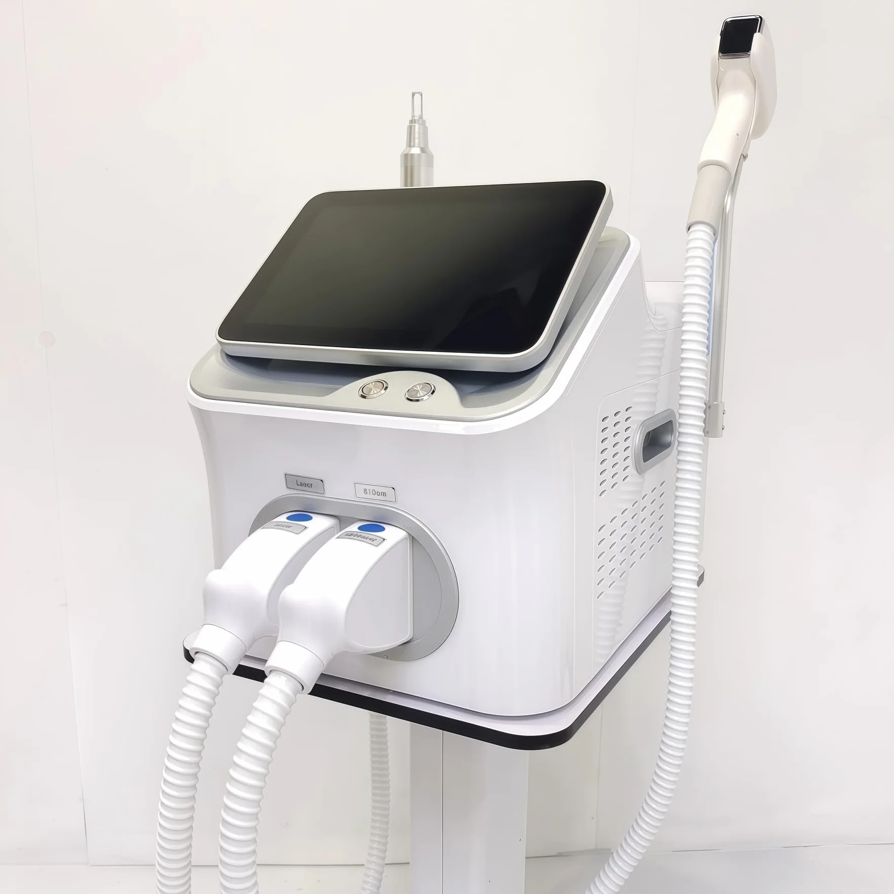 Máquina de depilación láser picosegundo y diodos dos en uno de alta potencia para eliminación permanente