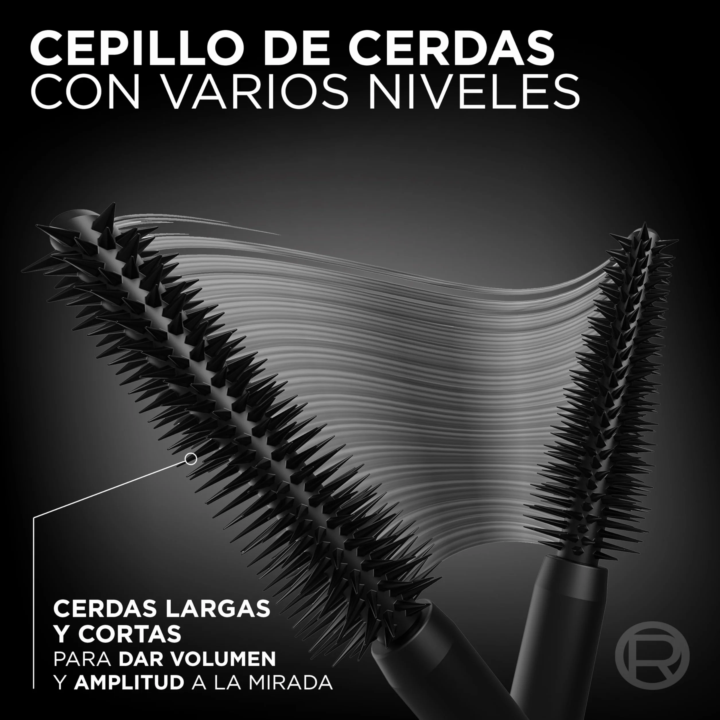 L'Oréal Paris Máscara de pestañas Panorama, Negro, Volumen Panorámico