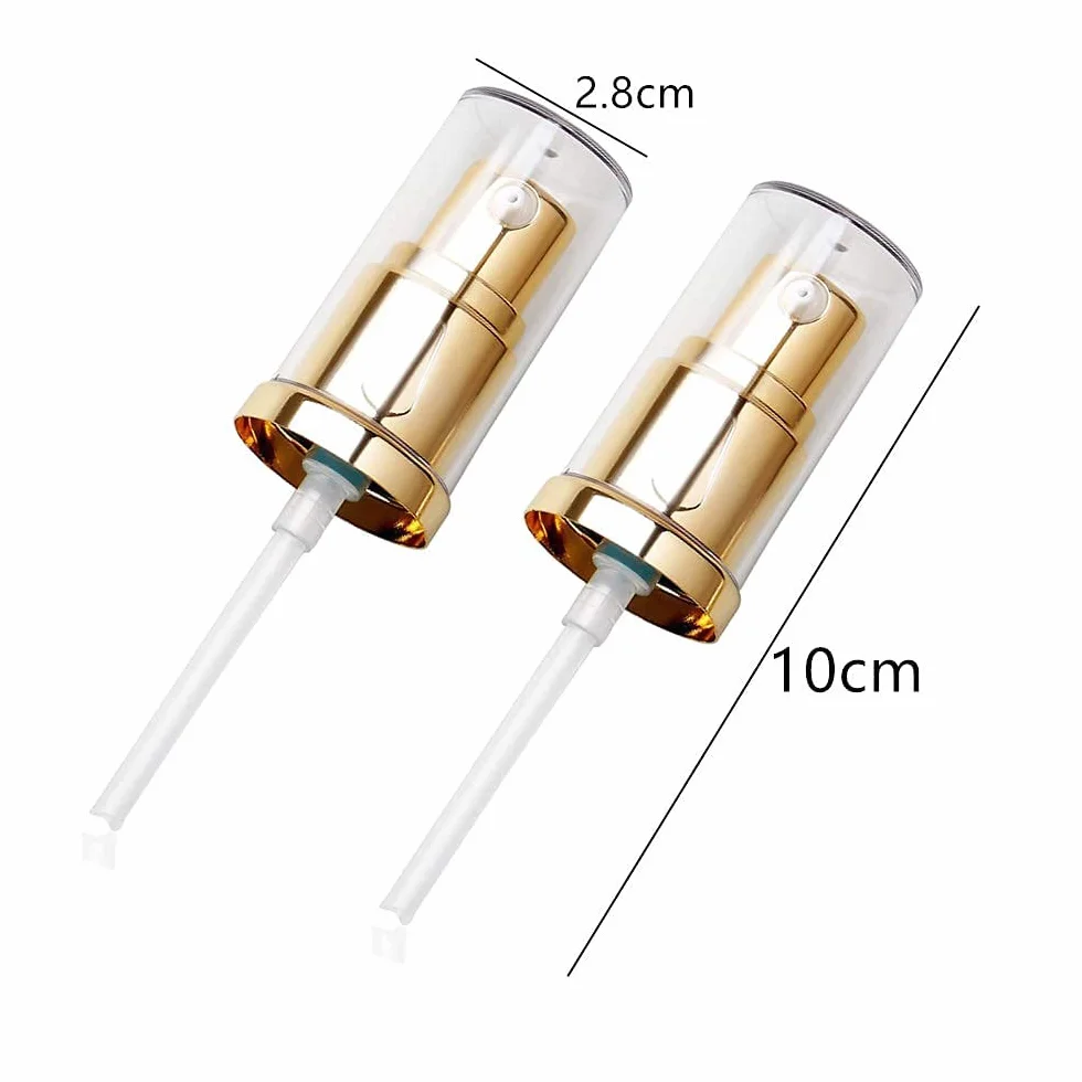 Bomba De La Foundation De Reemplazo,3 Piezas Cabezal dispensador de Repuesto Bomba de contenedores Recargables para Estee Lauder Double Wear Foundation
