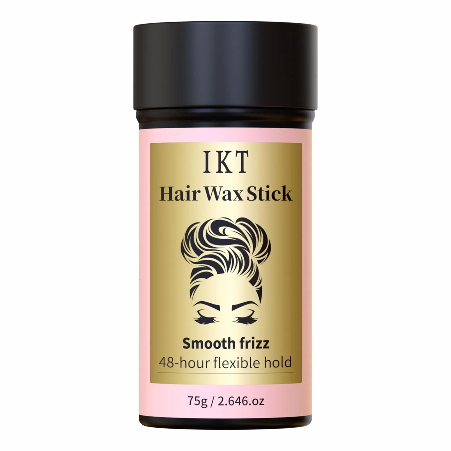 Barra de cera para el cabello, pomada de peinado de agarre fuerte