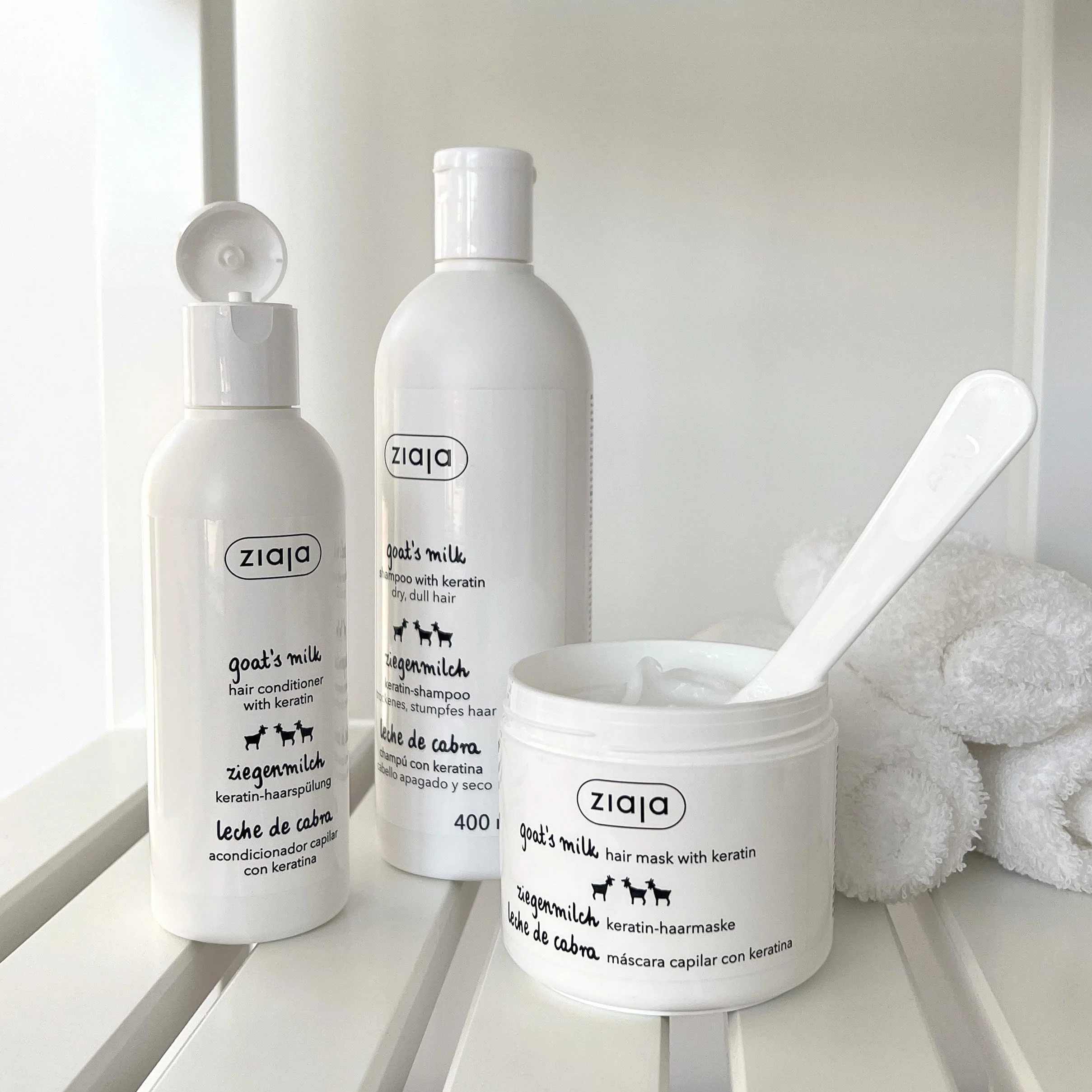 Ziaja Leche De Cabra Mascarilla Para El Cabello 200Ml