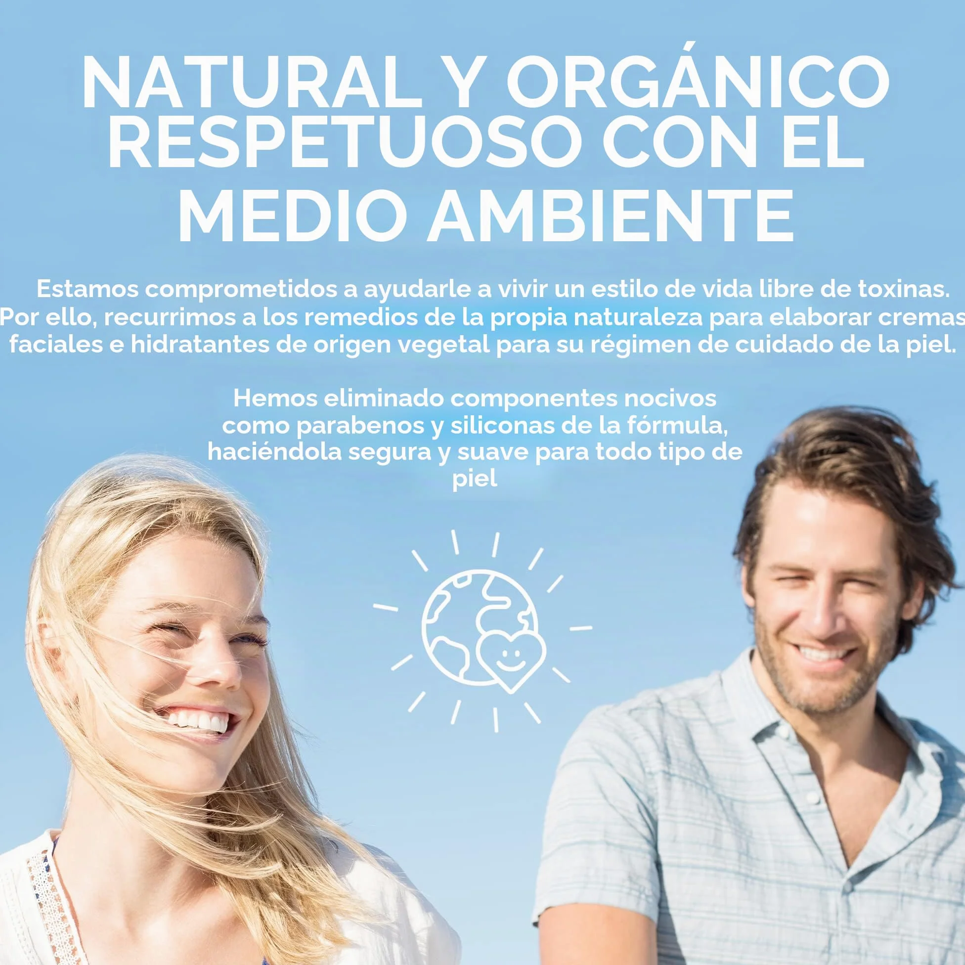 Natural Tone Organic Skincare Rosehip Aloe Loción Acondicionador e hidratante para la piel 8 oz