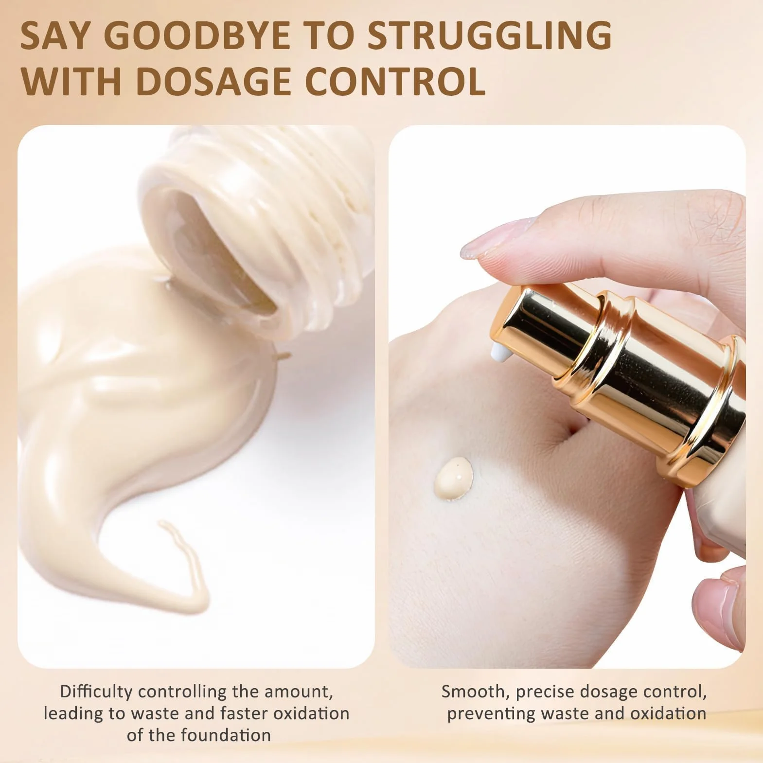 Estée Lauder Double Wear Bombas de Repuesto para Base de Maquillaje, Dosificador de Plástico con Tubo Ajustado y Tapa