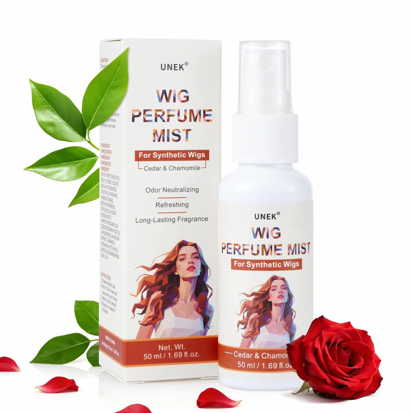 Perfume para pelucas sintéticas neutralizador de olores 50 ml
