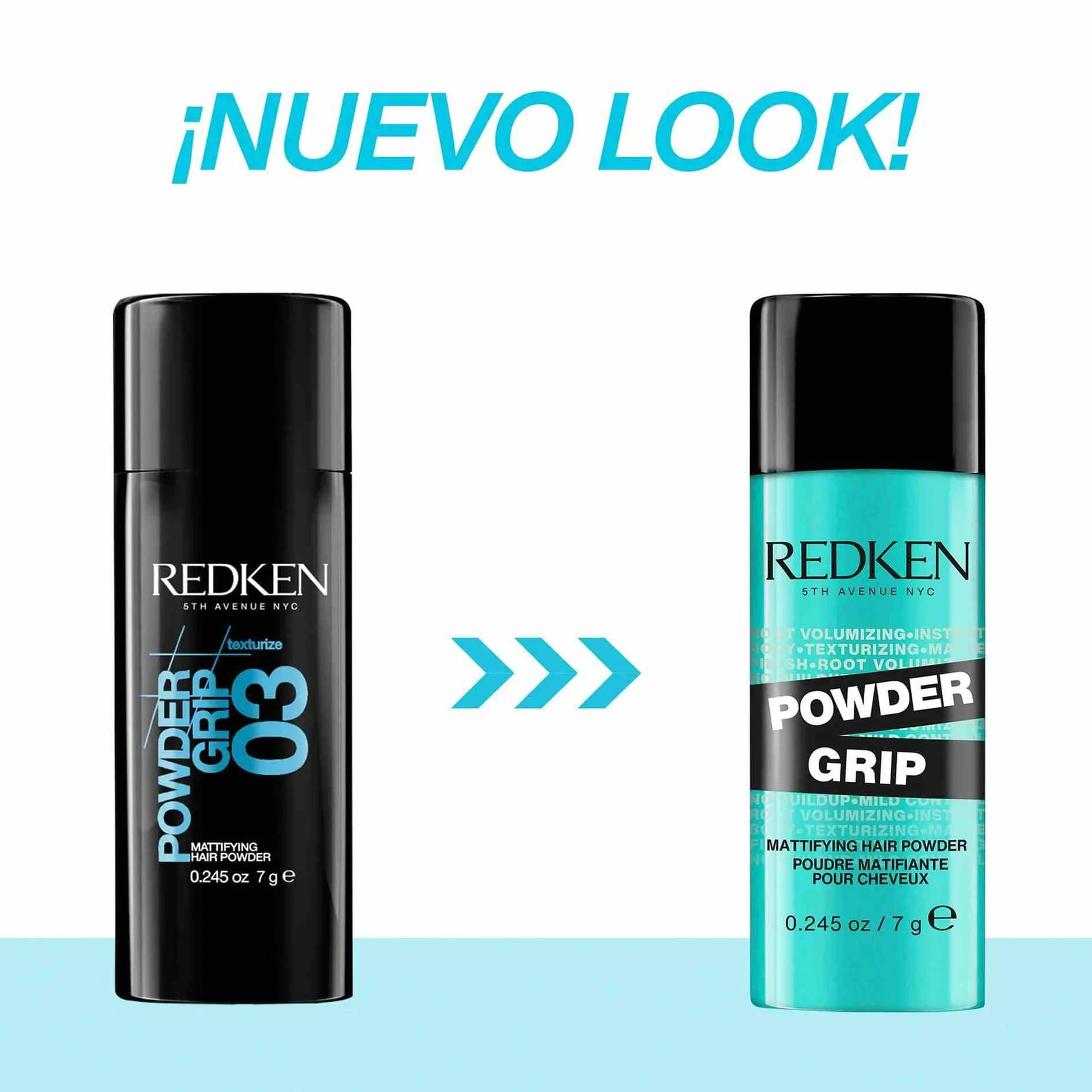 Redken Powder Grip Polvo Densificador y Voluminizador Acabado Ultra Mate 7 g