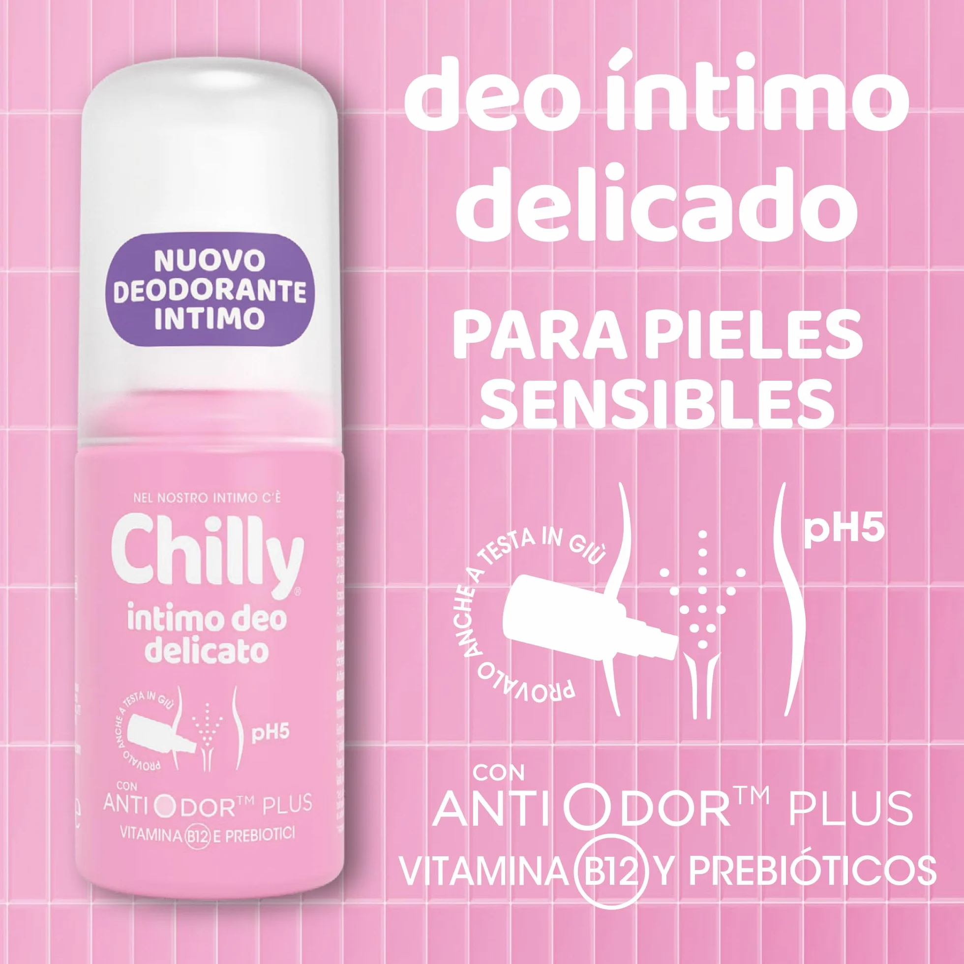 Chilly Desodorante íntimo en pulverizador delicado 50 ml