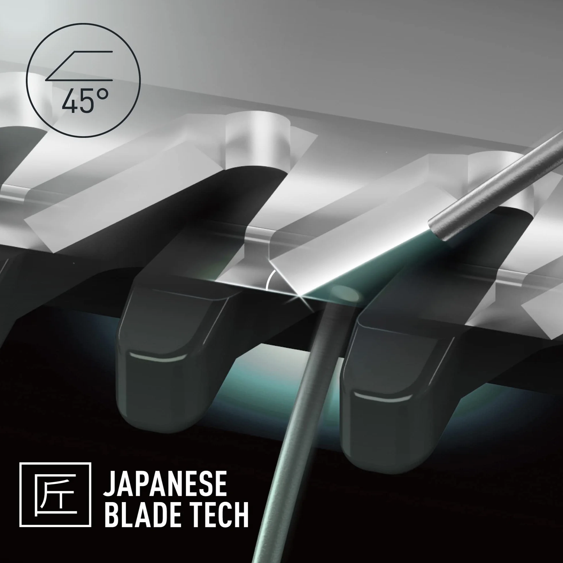 Panasonic ER-GB80-H503 Trimmer de Barba, Cabello y Cuerpo para Hombres, Afeitadora Portátil, 39 Configuraciones de Longitud, 3 Accesorios, Detallado, Operación Inalámbrica y con Cable, Plateada Oscura