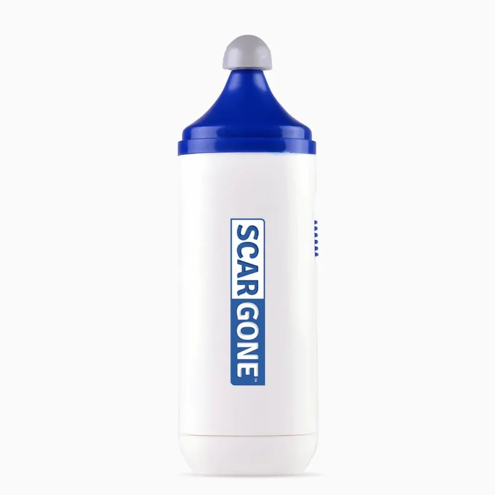 ScarGone Masajeador minimizador de cicatrices para cara y cuerpo, queloides, acné, quemaduras