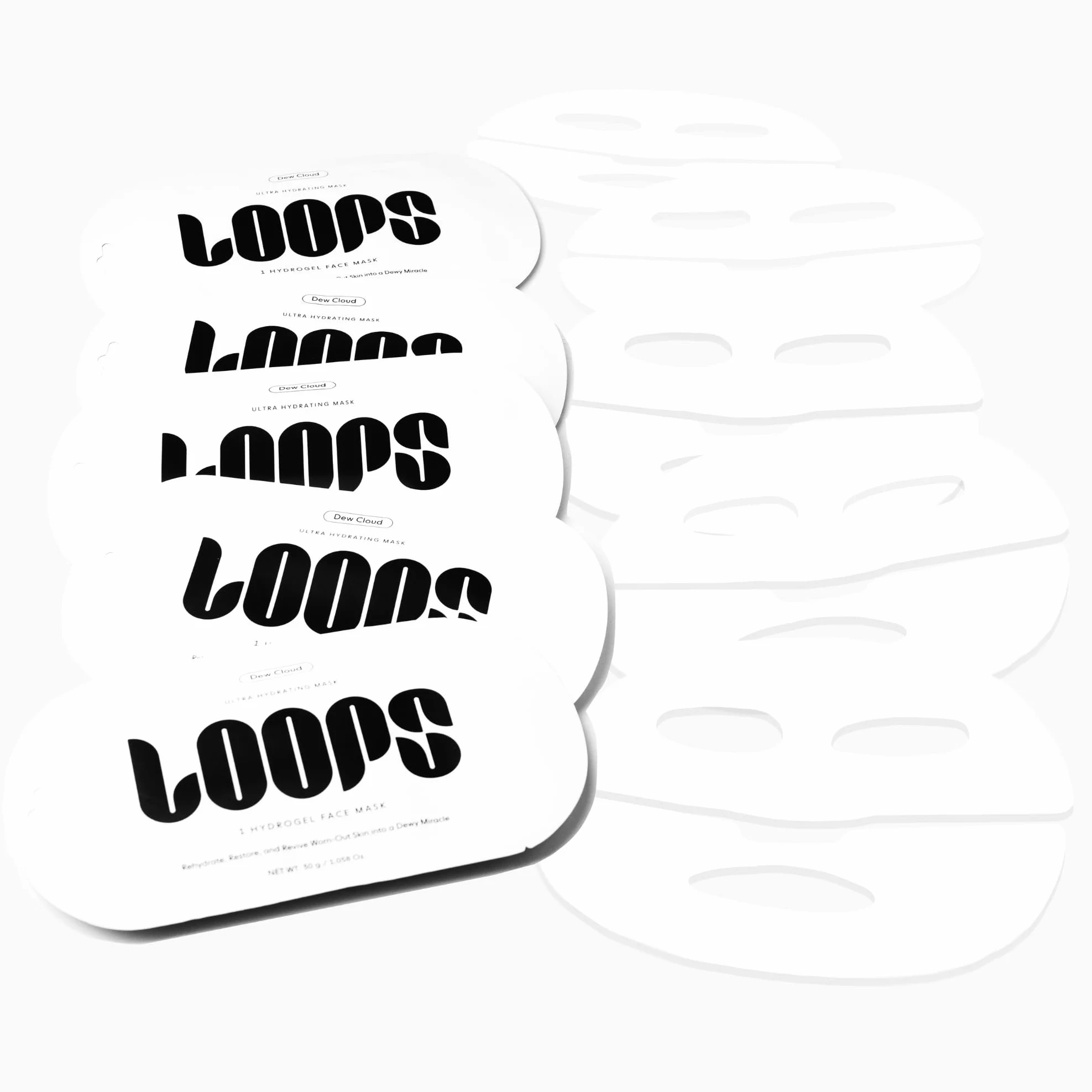 LOOPS - ¿Qué hace? Remoje tu piel con humedad al más alto nivel con Dew Cloud, nuestra mascarilla facial maravillosamente hidratante y rejuvenecedora. Formulada con nuestro Miracle