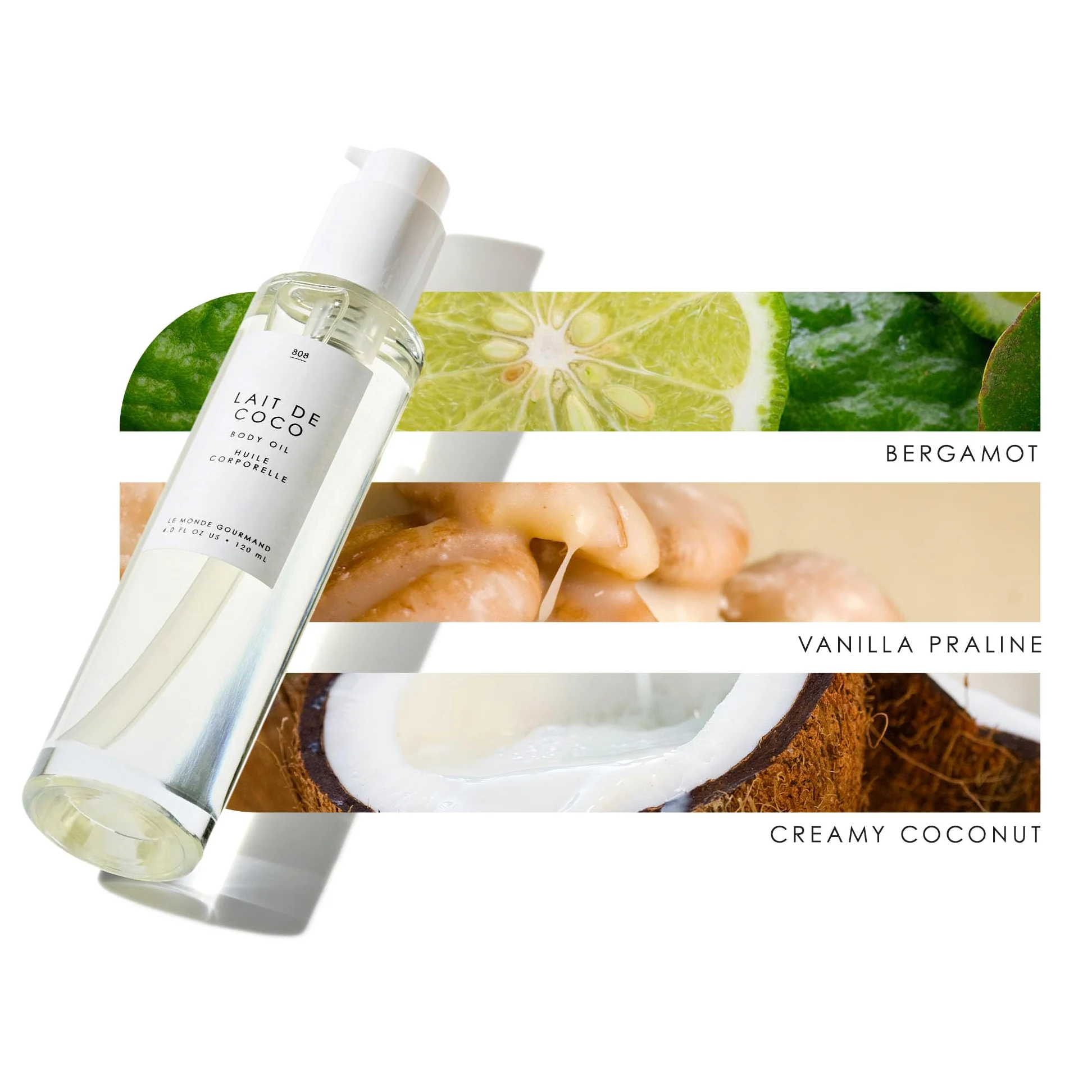 Le Monde Gourmand - Aceite corporal de leche de coco