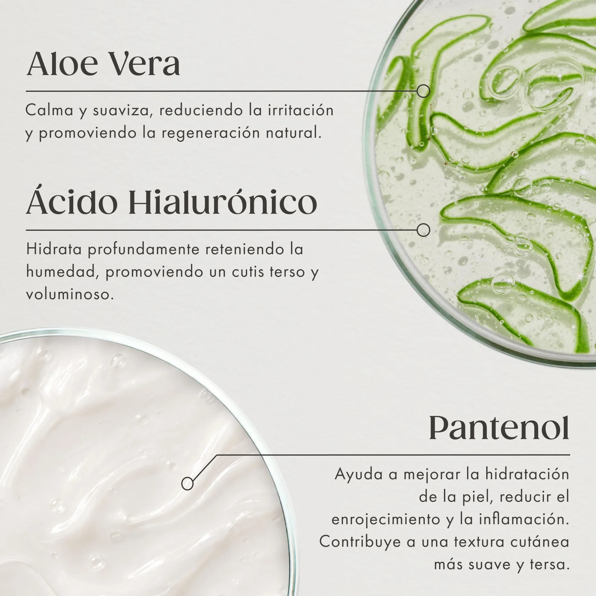 Satin Naturel After Shave 3:1 con Aloe Vera Gel 200ml Crema Hidratante Facial Serum Ácido Hialurónico Regalo Hombre