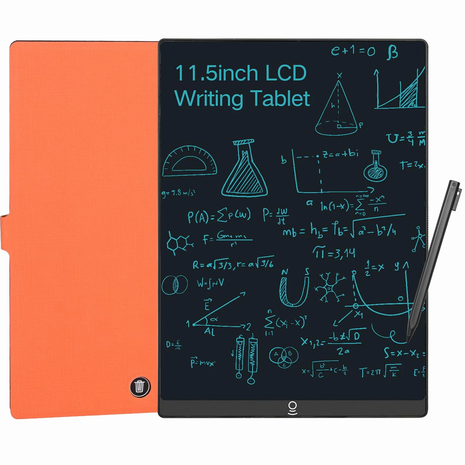 Czemo Pizarra de escritura LCD 11,5 pulgadas reutilizable tableta digital con funda protectora