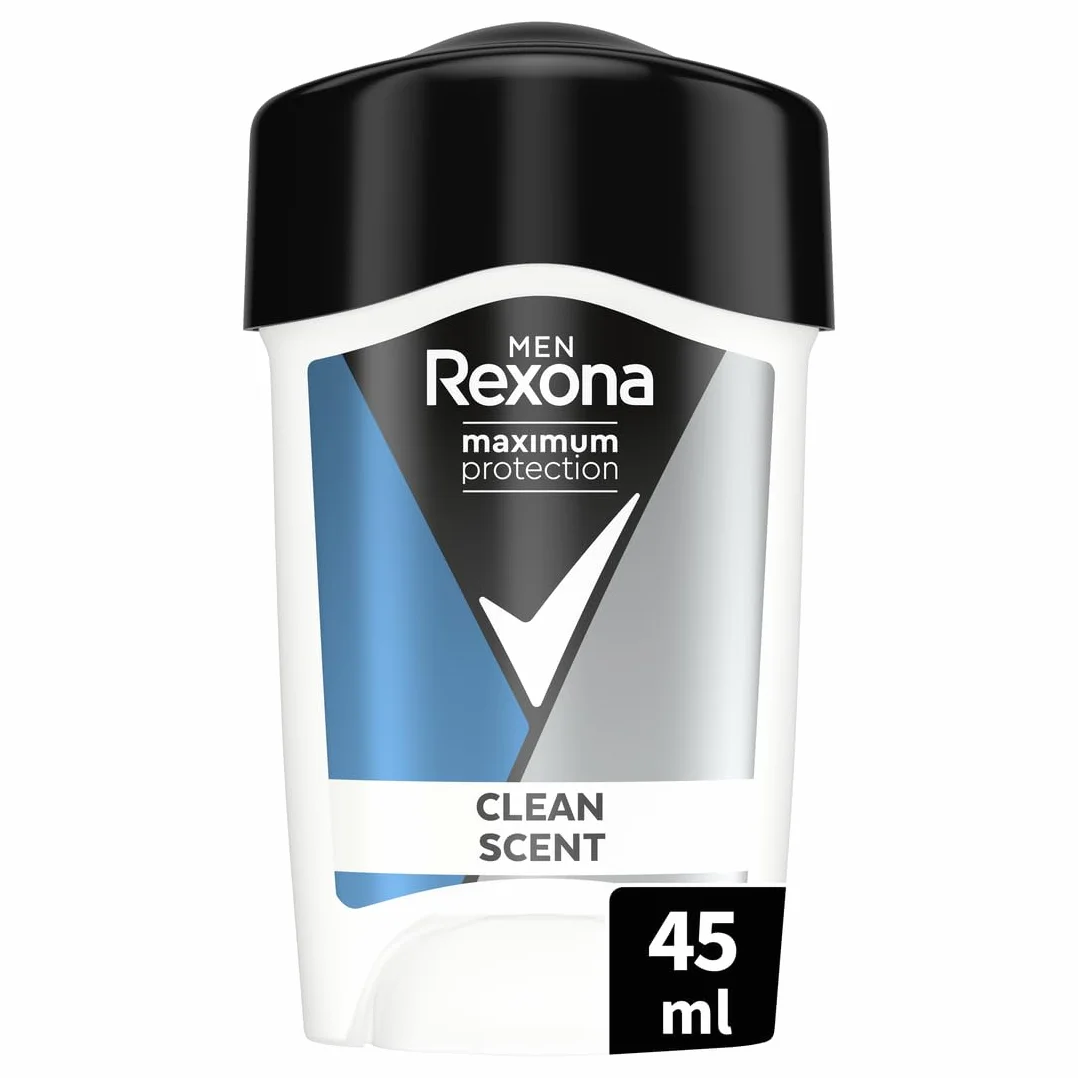 Rexona Maximum Protection Clean Scent Antitranspirante Crema Hombre 45ml