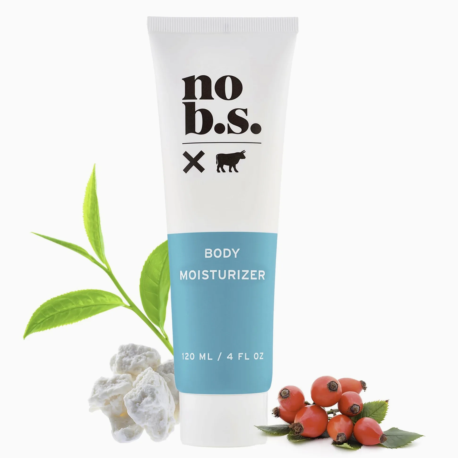 NO B. S. crema hidratante para manos y cuerpo l ultra hidratante natural body lotion para mujeres y hombres l rico en antioxidantes del té verde protege contra el envejecimiento mientras manteca