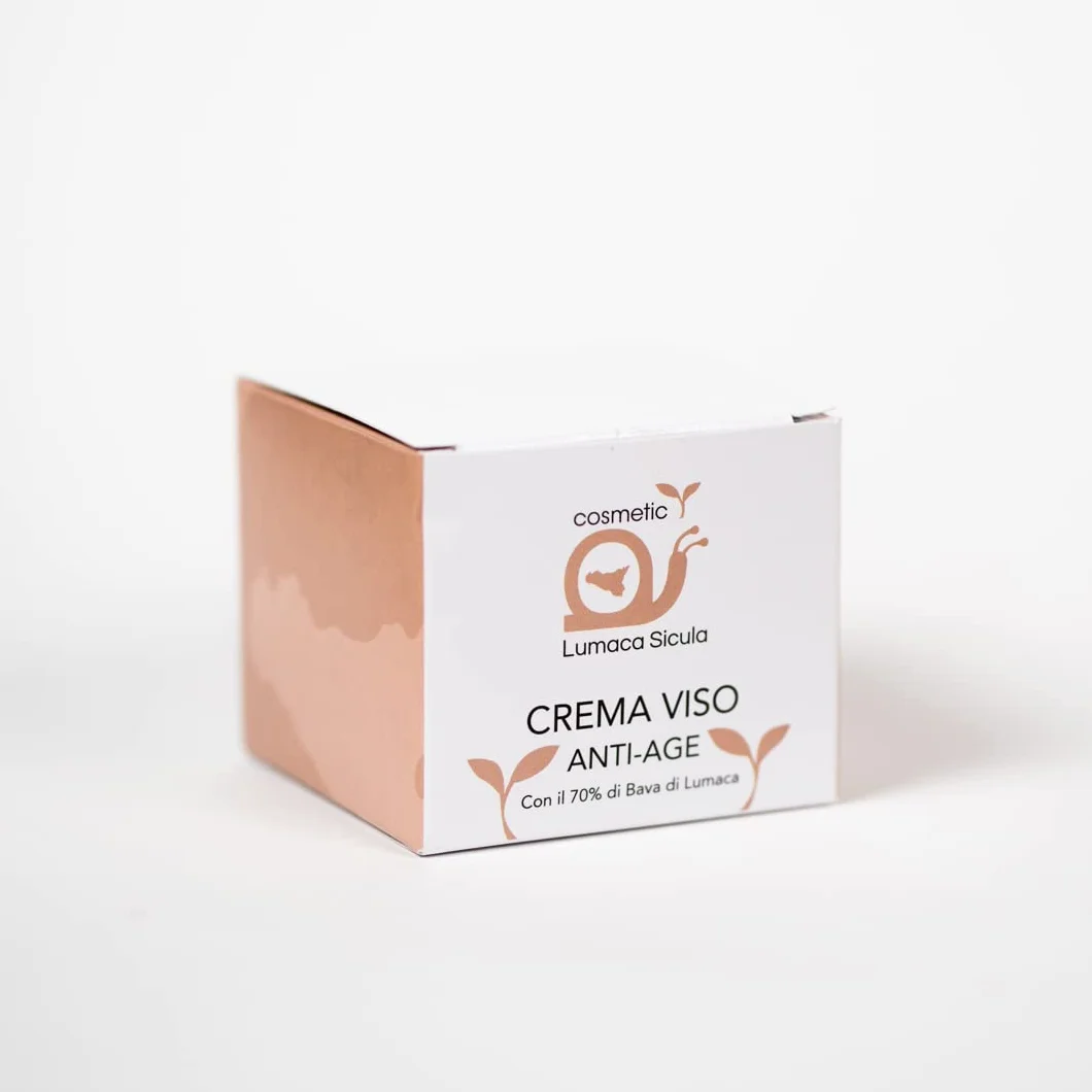 Crema facial baba de caracol 70%, ácido hialurónico, aloe vera, antiedad 50ML, hidratante, antioxidante de vitamina E, contrarresta el envejecimiento de la piel, rojeces