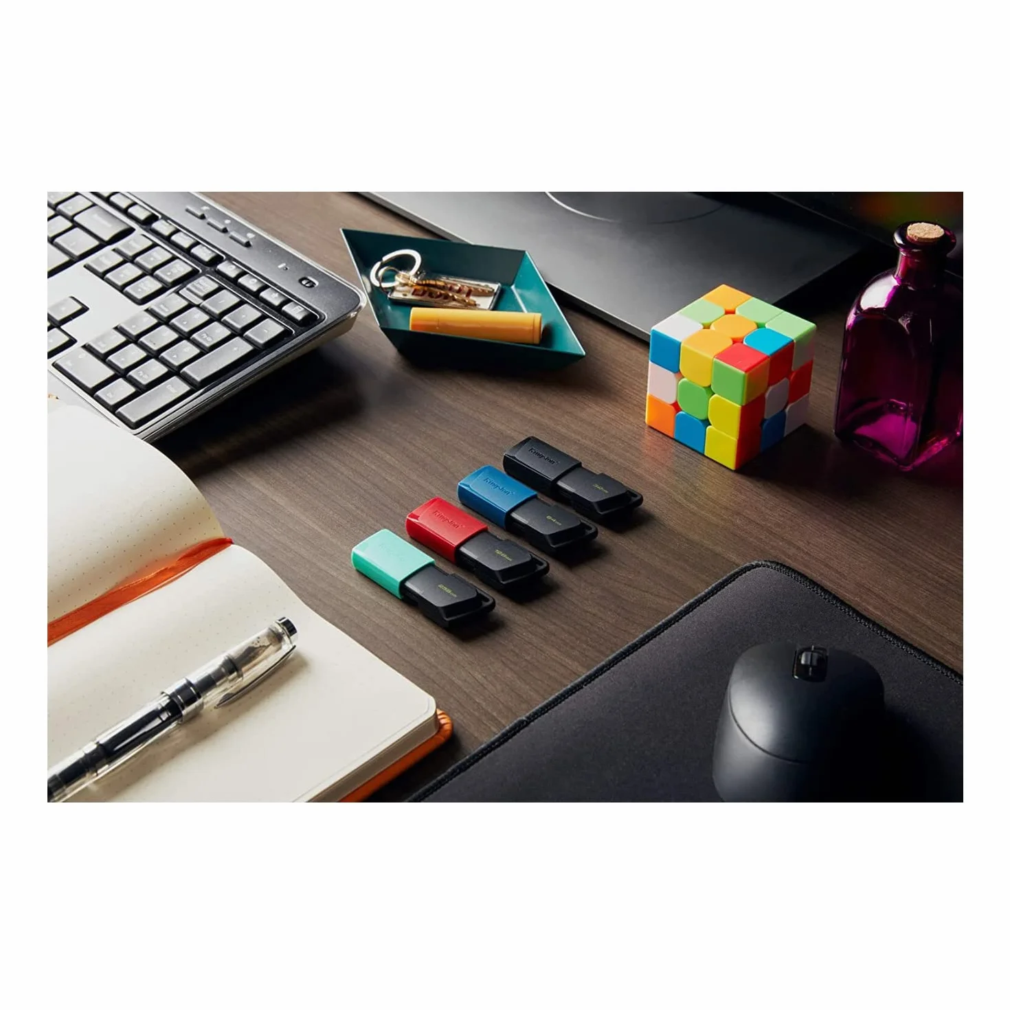 Kingston DataTraveler Exodia M Memoria flash USB 3.2 Gen 1 DTXM/64GB Negro Azul