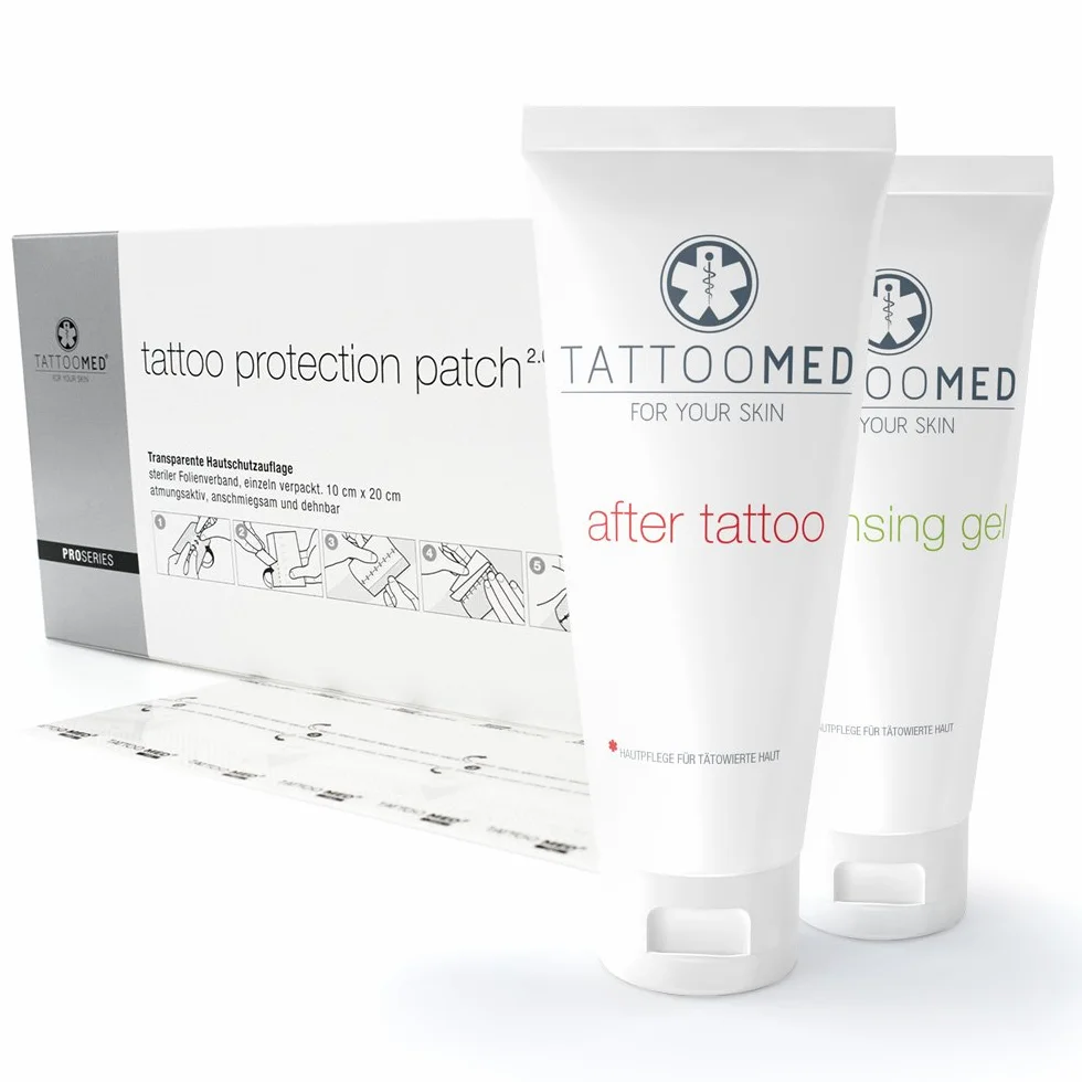 TattooMed Tatou Después del Cuidado Advanced Kit Contiene 3 Productos