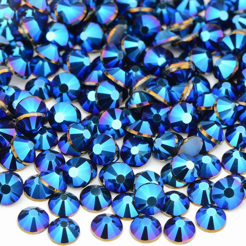 ss6 ss8 ss10 ss12 ss16 ss20 ss30 Dream Purple Glass Rhinestones Flatback Nail Stones Non Fix -48 transparente AB-ss6 100gr 14400pcs 50 topacio AB ss8 100gr 14400pcs