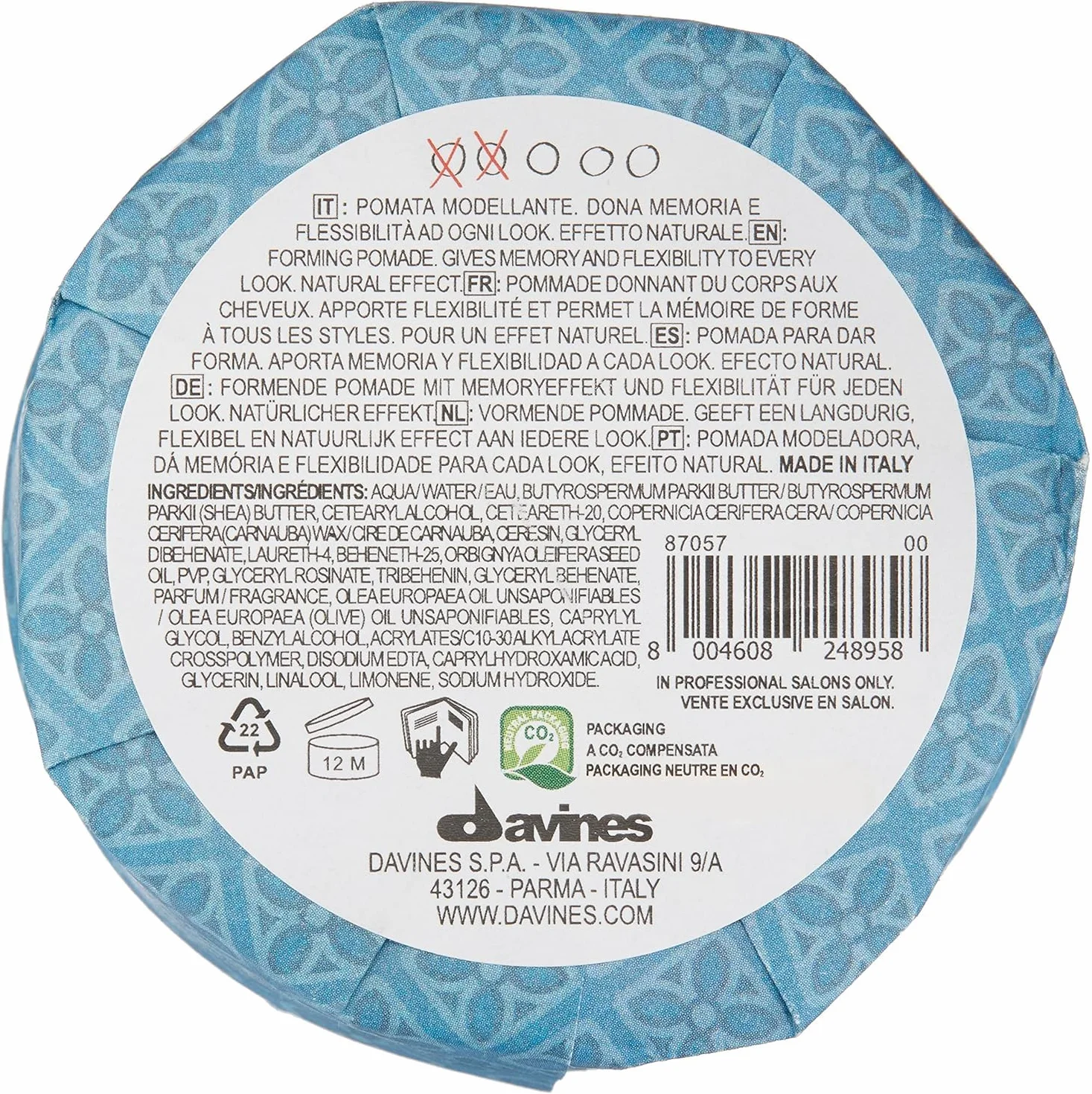 Davines More Inside Forming Pomade 75ml