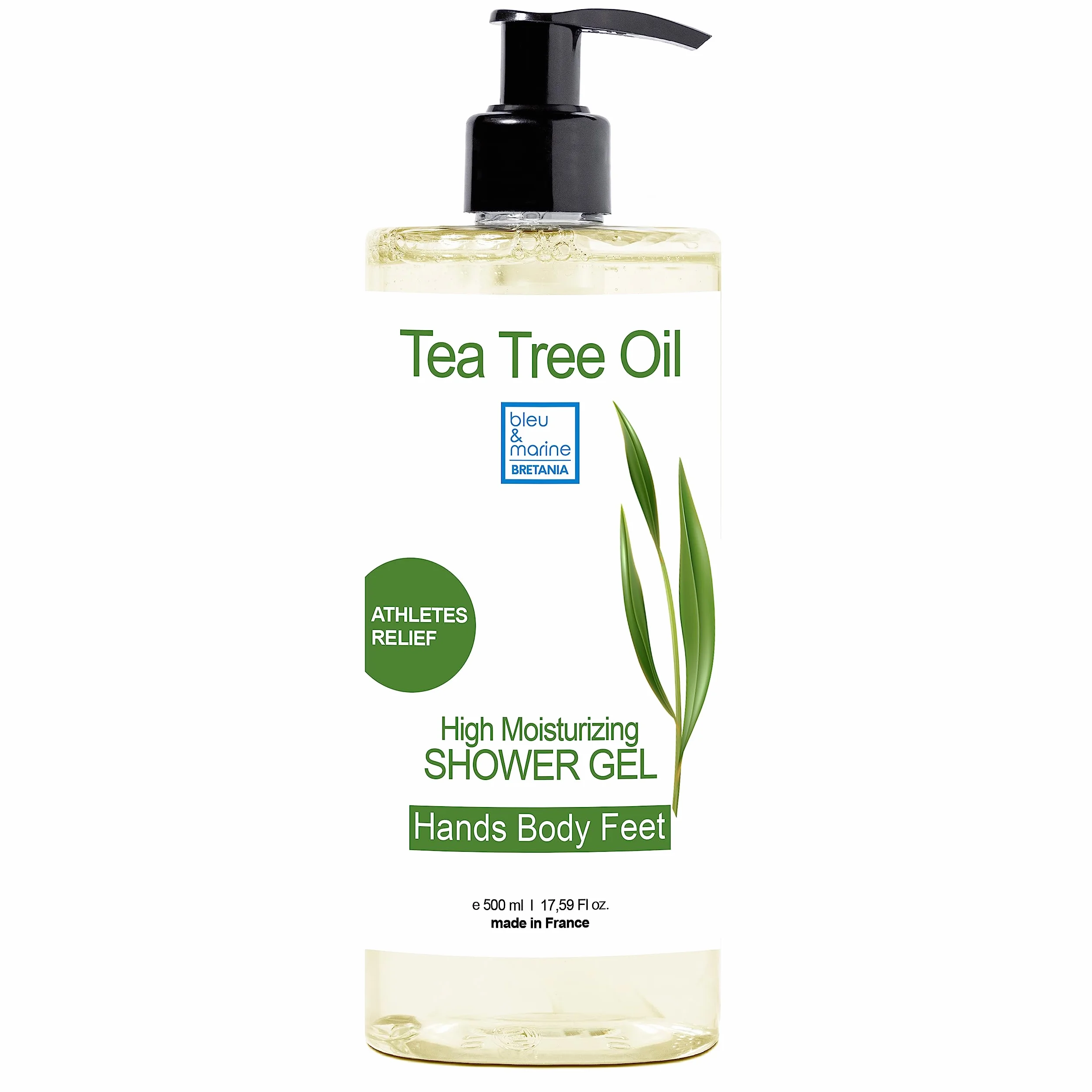 Gel de Ducha Jabón de Baño y Champú 500 ml Purifica Desintoxica Limpia Piel
