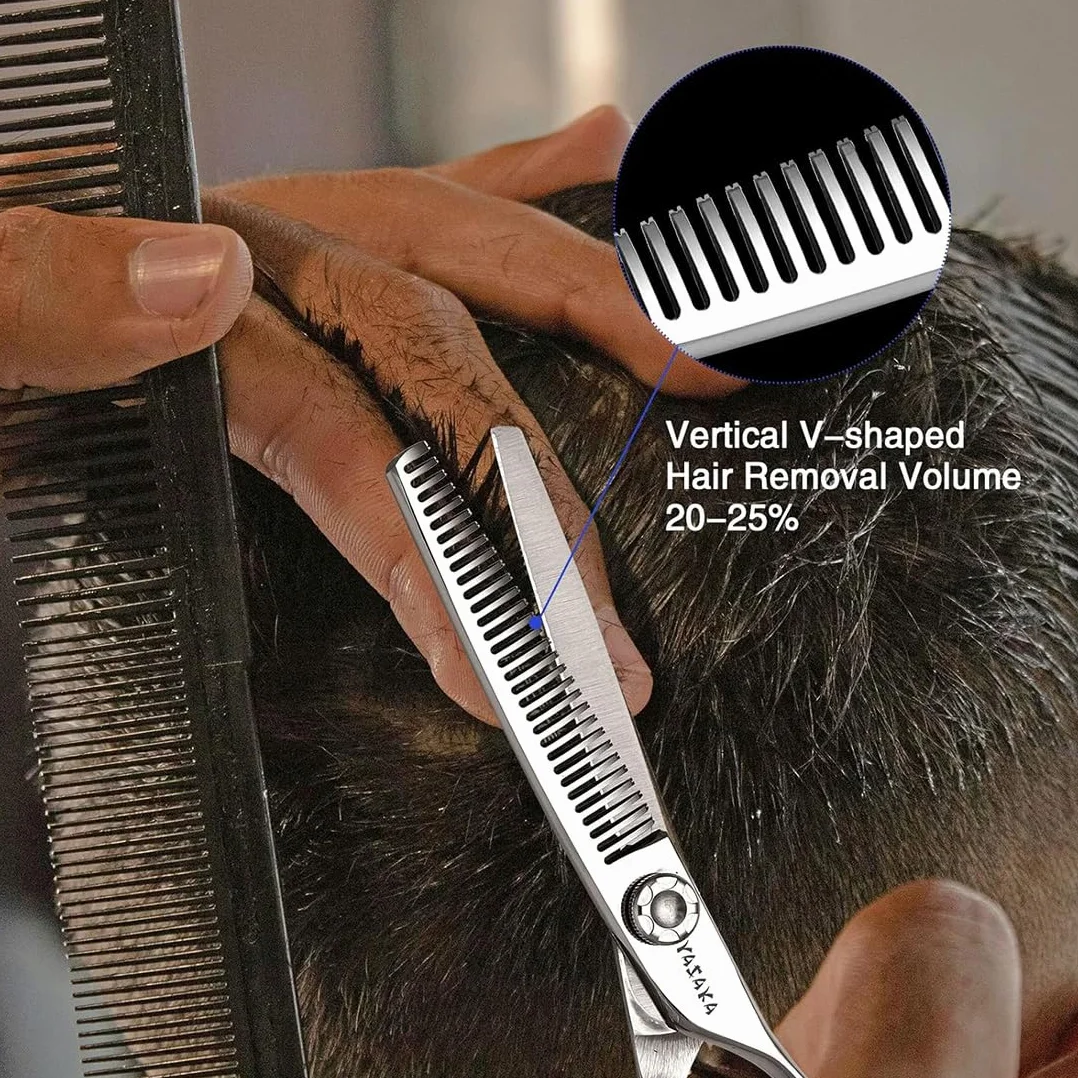 Kit De Tijeras De Peluquería Profesionales Para Corte De Pelo Hombre Mujer Niño Con Capa Peine Pinza