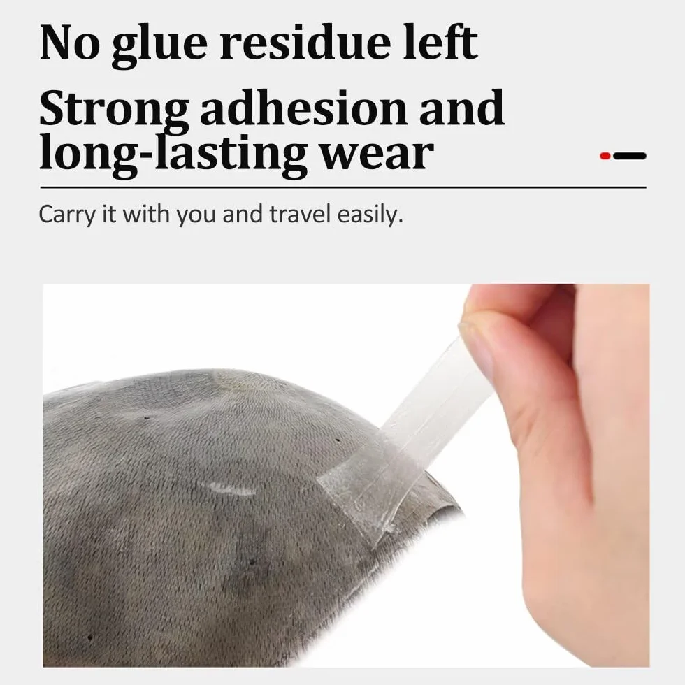 Cinta adhesiva para pelucas impermeable doble cara extra fuerte 40 unidades