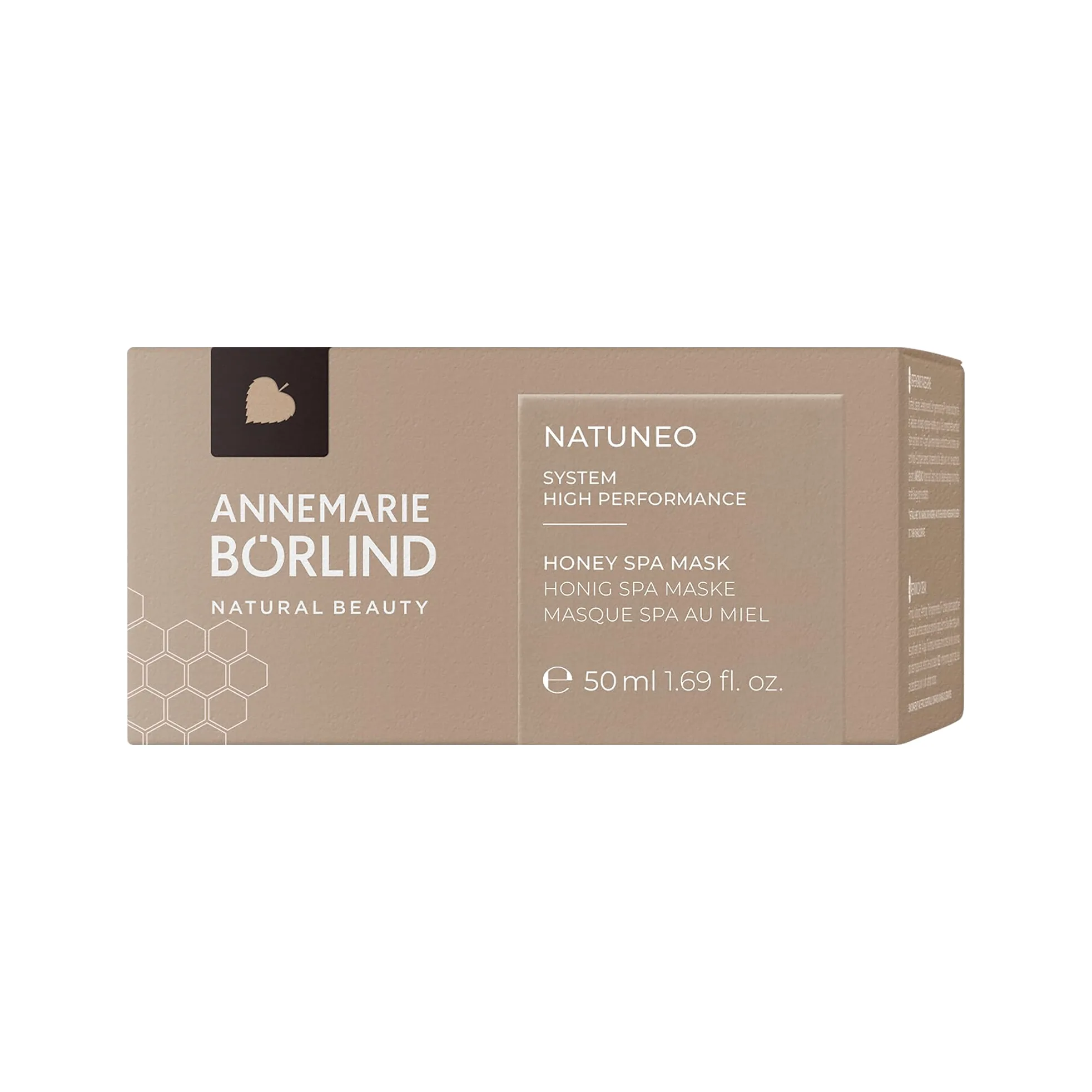 ANNEMARIE BÖRLIND NATUNEO HONEY SPA MASK (50 ml) - Protege y fortalece la piel, reduce las arrugas e hidrata, con textura aireada y sedosa