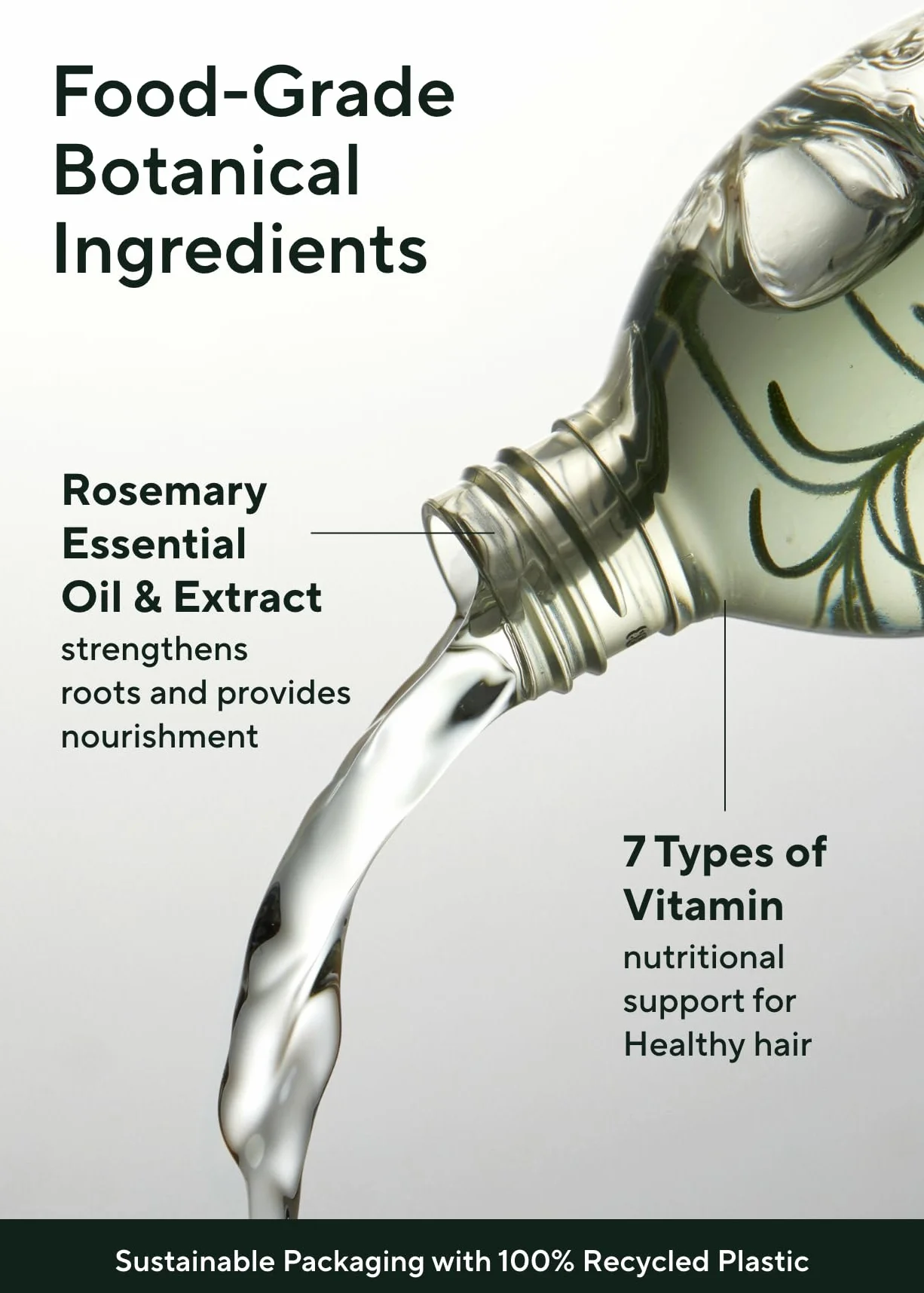 AROMATICA Potenciador de raíz de romero 3.38oz/100ml Spray nutritivo para el cuero cabelludo