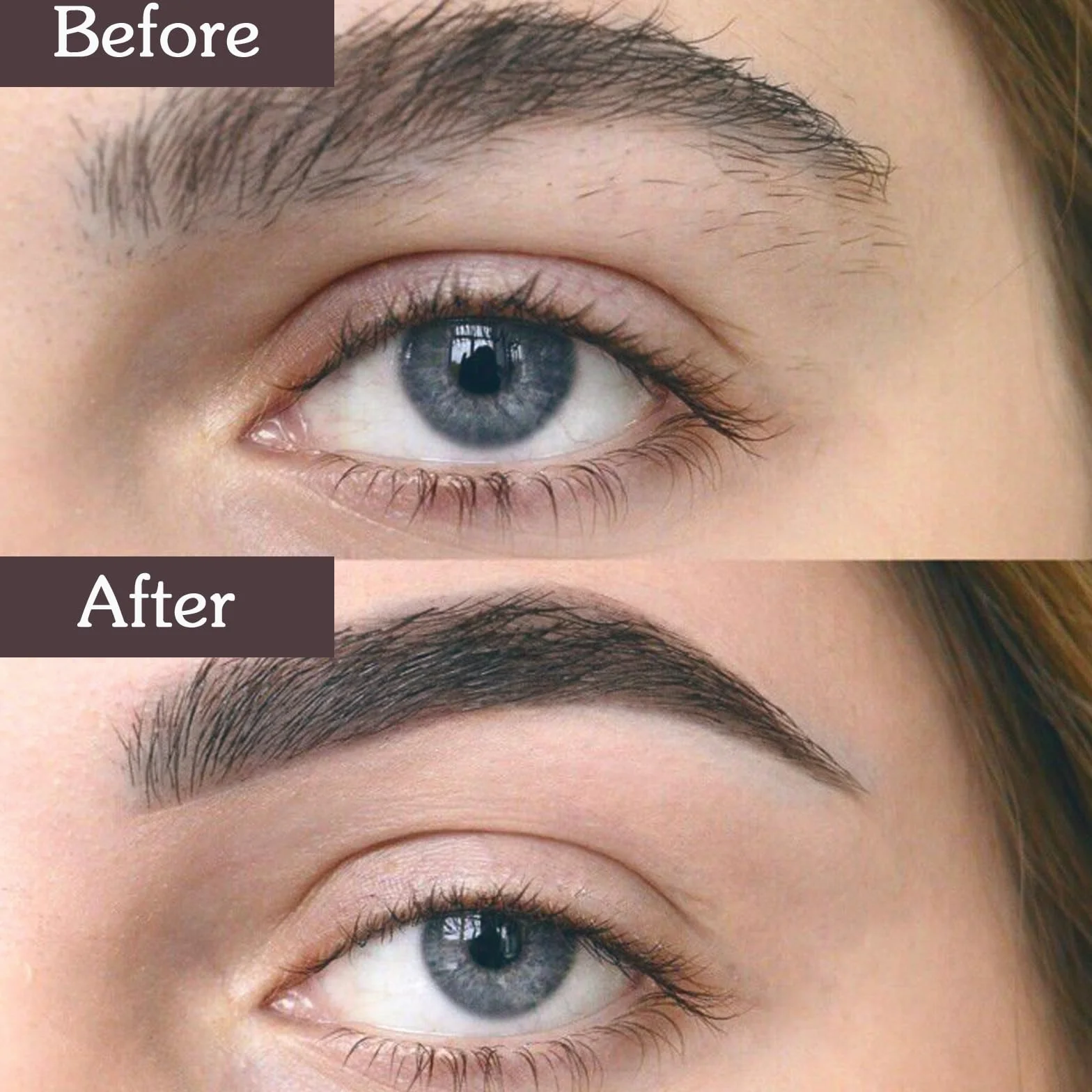 4D Tatuajes de Cejas Impermeables 77 Pares Marrón