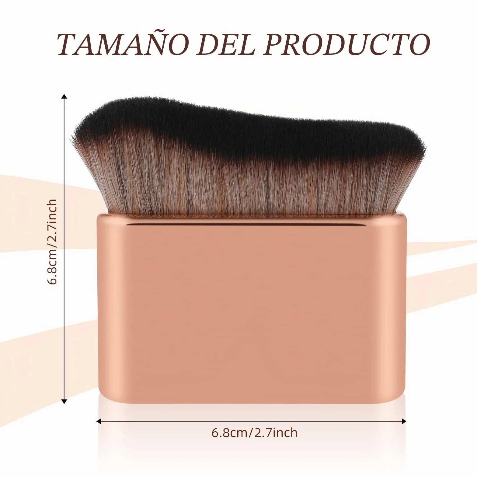 Brocha autobronceadora Kabuki para cuerpo y piernas